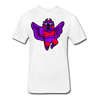 Character #3 Fitted Cotton/Poly T-Shirt by Next Level - white