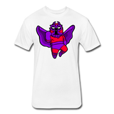 Character #3 Fitted Cotton/Poly T-Shirt by Next Level - white