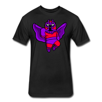 Character #3 Fitted Cotton/Poly T-Shirt by Next Level - black