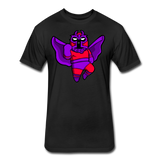Character #3 Fitted Cotton/Poly T-Shirt by Next Level - black