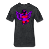 Character #3 Fitted Cotton/Poly T-Shirt by Next Level - heather black