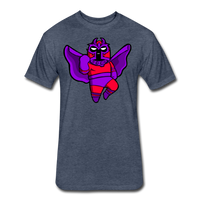 Character #3 Fitted Cotton/Poly T-Shirt by Next Level - heather navy