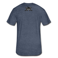 Character #3 Fitted Cotton/Poly T-Shirt by Next Level - heather navy