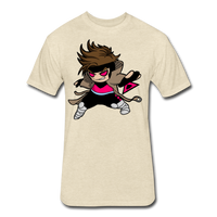 Character #4 Fitted Cotton/Poly T-Shirt by Next Level - heather cream