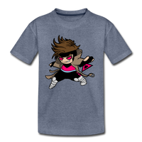 Character #4 Kids' Premium T-Shirt - heather blue