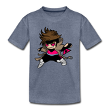 Character #4 Kids' Premium T-Shirt - heather blue