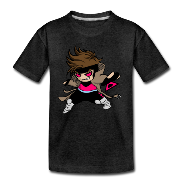Character #4 Kids' Premium T-Shirt - charcoal gray