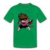 Character #4 Kids' Premium T-Shirt - kelly green