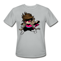 Character #4 Men’s Moisture Wicking Performance T-Shirt - silver