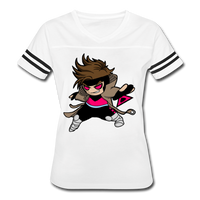 Character #4 Women’s Vintage Sport T-Shirt - white/black