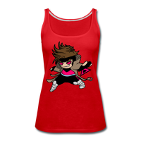 Character #4 Women’s Premium Tank Top - red