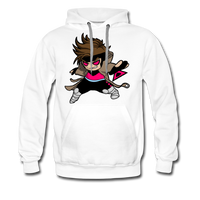 Character #4 Men’s Premium Hoodie - white