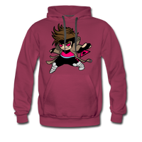 Character #4 Men’s Premium Hoodie - burgundy