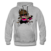 Character #4 Men’s Premium Hoodie - heather gray