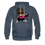 Character #4 Men’s Premium Hoodie - heather denim