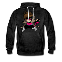 Character #4 Men’s Premium Hoodie - charcoal gray