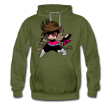 Character #4 Men’s Premium Hoodie - olive green
