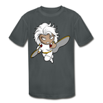 Character #5 Kids' Moisture Wicking Performance T-Shirt - charcoal