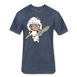 Character #5 Fitted Cotton/Poly T-Shirt by Next Level - heather navy