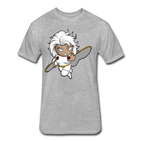 Character #5 Fitted Cotton/Poly T-Shirt by Next Level - heather gray
