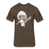 Character #5 Fitted Cotton/Poly T-Shirt by Next Level - heather espresso