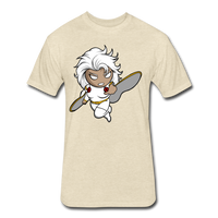 Character #5 Fitted Cotton/Poly T-Shirt by Next Level - heather cream