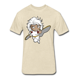 Character #5 Fitted Cotton/Poly T-Shirt by Next Level - heather cream