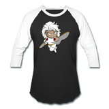 Character #5 Baseball T-Shirt - black/white