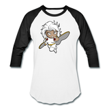Character #5 Baseball T-Shirt - white/black