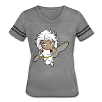 Character #5 Women’s Vintage Sport T-Shirt - heather gray/charcoal
