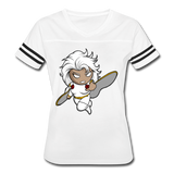Character #5 Women’s Vintage Sport T-Shirt - white/black