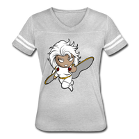 Character #5 Women’s Vintage Sport T-Shirt - heather gray/white