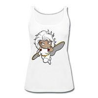 Character #5 Women’s Premium Tank Top - white