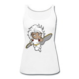Character #5 Women’s Premium Tank Top - white