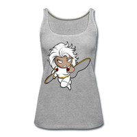Character #5 Women’s Premium Tank Top - heather gray