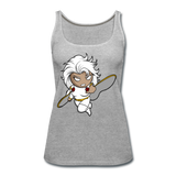 Character #5 Women’s Premium Tank Top - heather gray