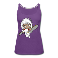 Character #5 Women’s Premium Tank Top - purple