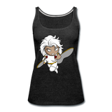 Character #5 Women’s Premium Tank Top - charcoal gray