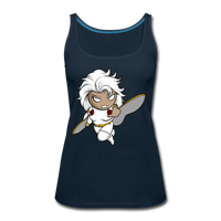 Character #5 Women’s Premium Tank Top - deep navy