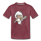 Character #5 Kids' Premium T-Shirt - heather burgundy