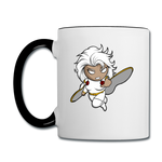 Character #5 Contrast Coffee Mug - white/black