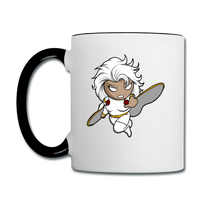 Character #5 Contrast Coffee Mug - white/black