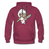 Character #5 Men’s Premium Hoodie - burgundy