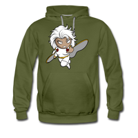 Character #5 Men’s Premium Hoodie - olive green