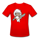 Character #5 Men’s Moisture Wicking Performance T-Shirt - red