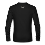 Character #5 Men's Long Sleeve T-Shirt by Next Level - black