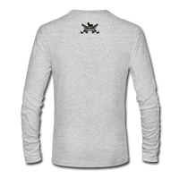 Character #6 Men's Long Sleeve T-Shirt by Next Level - heather gray