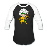 Character #6 Baseball T-Shirt - black/white