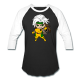 Character #6 Baseball T-Shirt - black/white