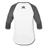 Character #6 Baseball T-Shirt - white/charcoal